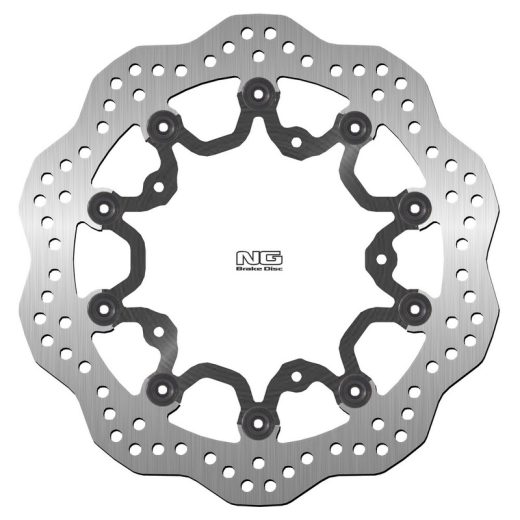 Disco de freno NG BRAKES ondulado flotante - Oversize