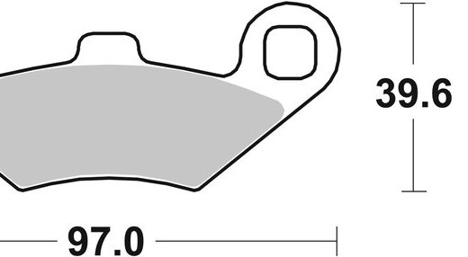 Pastillas de freno sinterizadas Brembo 07PO02SD