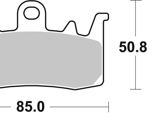 Pastillas de freno sinterizadas racing BREMBO 07BB38SR