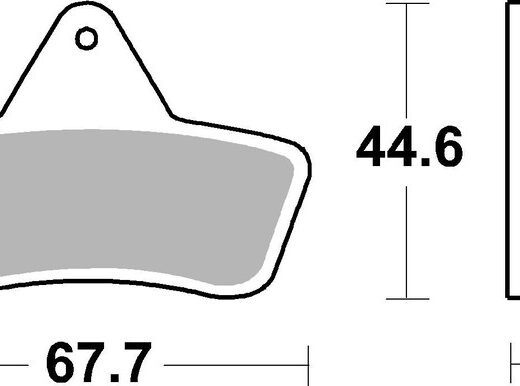 Pastillas de freno sinterizadas de competición Brembo 07GR54SX