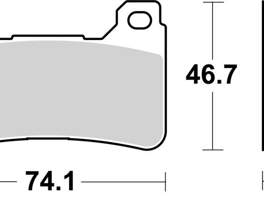 Pastillas de freno sinterizadas de competición Brembo 07HO50RC