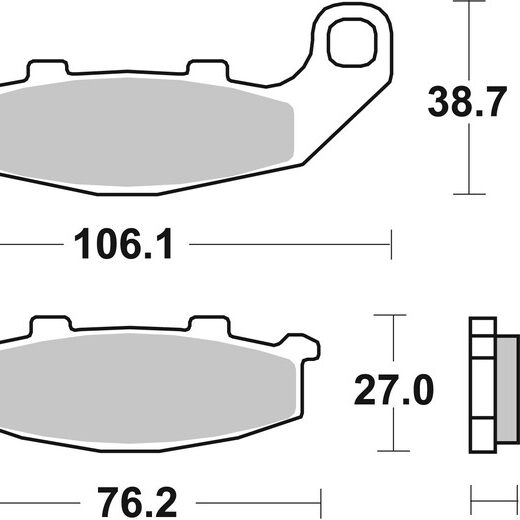 Pastillas de freno sinterizadas Brembo 07KA11SA