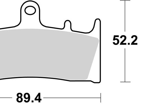 Pastillas de freno sinterizadas racing BREMBO 07SU19SR