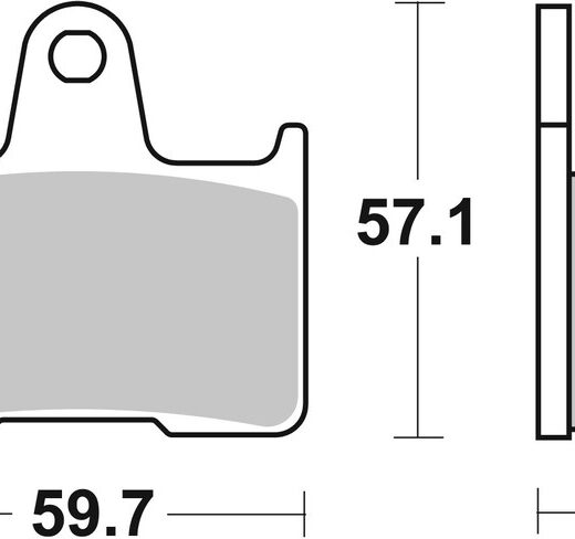 Pastillas de freno sinterizadas Brembo 07SU25SP