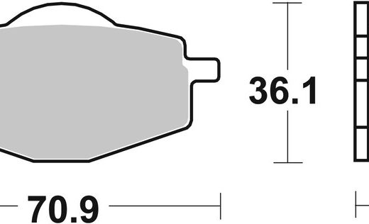 Pastillas de freno sinterizadas de competición Brembo 07YA14SX