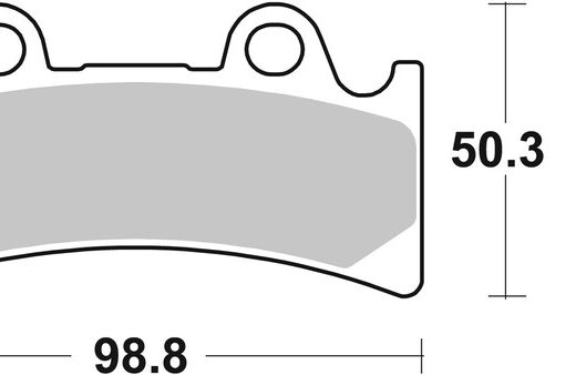 Pastillas de freno sinterizadas racing BREMBO 07YA32SR
