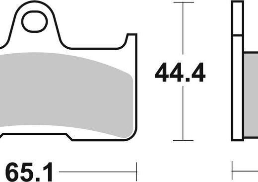 Pastillas de freno sinterizadas Brembo 07YA45SD