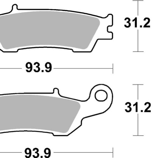 Pastillas de freno sinterizadas de competición Brembo 07YA47SX