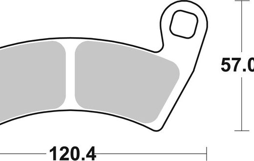 Pastillas de freno sinterizadas Brembo 07PO10SD