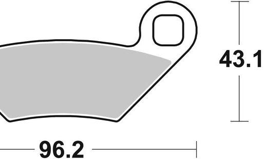 Pastillas de freno sinterizadas Brembo 07PO11SD