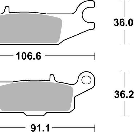 Pastillas de freno sinterizadas de competición Brembo 07YA49SX