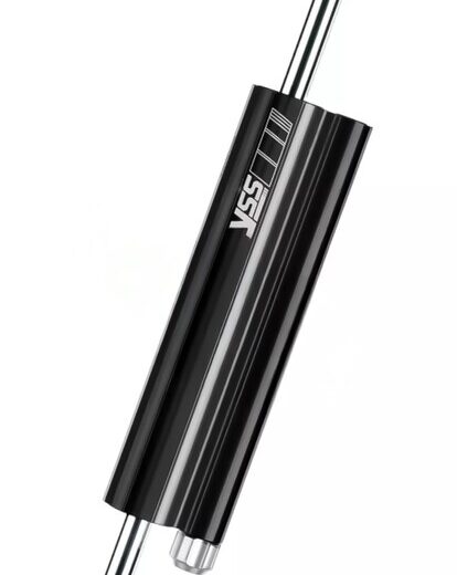Amortiguador de dirección, carrera 120 mm, negro