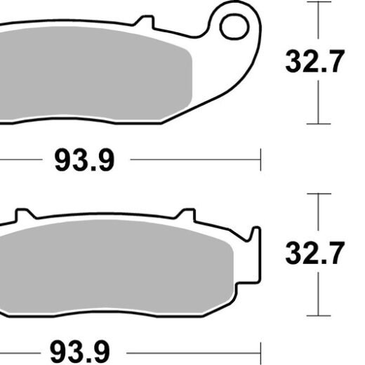 BREMB BRAKE PADS CARBON CERAMIC