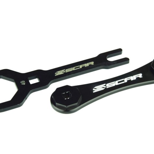 Llave para tapón de horquilla doble SCAR Ø49mm/8 puntos Horquilla KYB