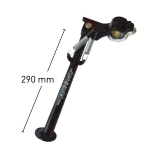 Caballete lateral universal para tubo ø26-ø32 – largo 290mm BUZZETTI