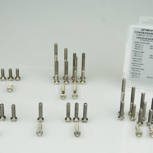 Kit SCAR de tornillos para el motor Titanio