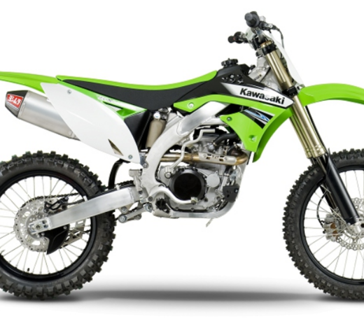 Colector de acero inoxidable Yoshimura, para escape RS-4, Kawasaki KX250F