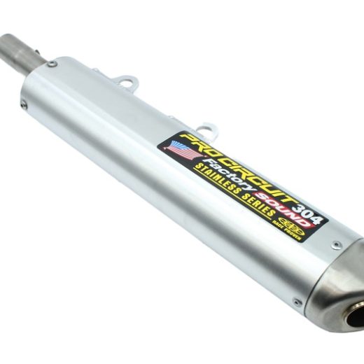 Silencioso Pro Circuit 304 Kawasaki KX500: Silencioso de aluminio, tapa de acero inox