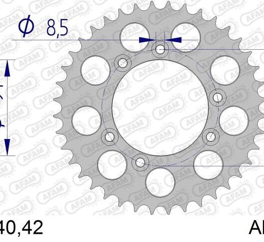 AFAM RR SPROC 520 ALU UL HA 78303,