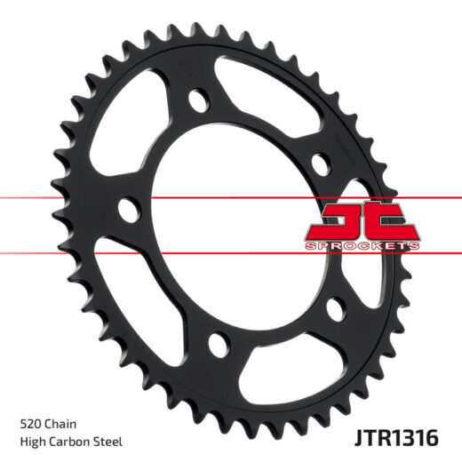 Corona trasera JT SPROCKETS 520 acero ST 1316