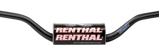 Manillar Renthal Fatbar Mcgrath negro con protector negro