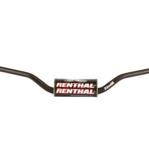 Manillar RENTHAL Fatbar YZ65/85 negro con protector negro 842-01-BK