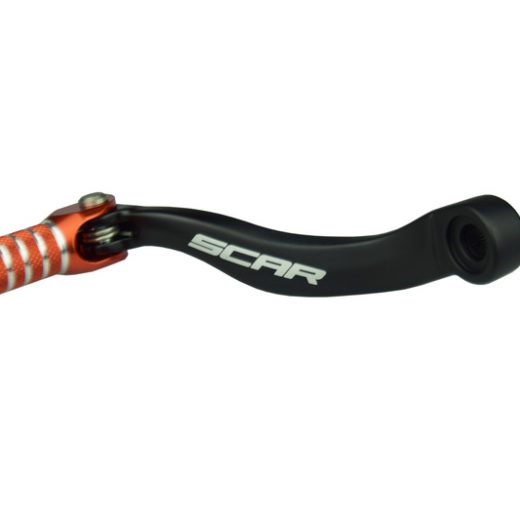 Pedal de cambio SCAR - Negro / Puntera naranja
