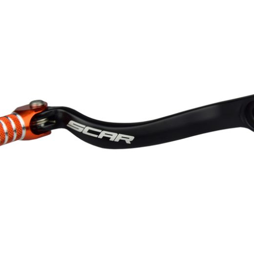 Pedal de cambio SCAR - Negro / Puntera naranja
