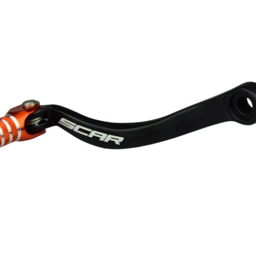 Pedal de cambio SCAR - Negro / Puntera naranja