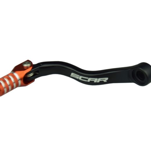 Pedal de cambio SCAR - Negro / Puntera naranja