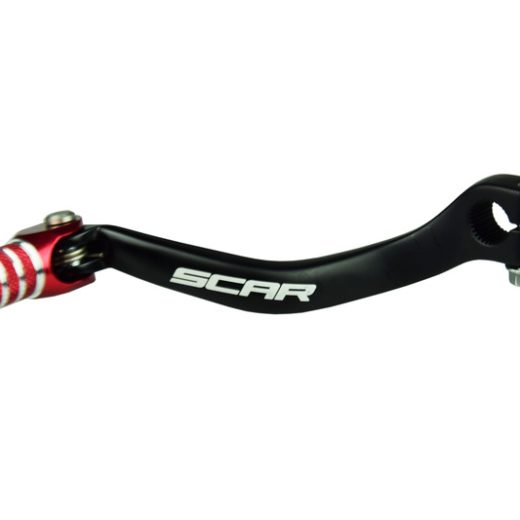 Pedal de cambio SCAR - Negro / Puntera roja
