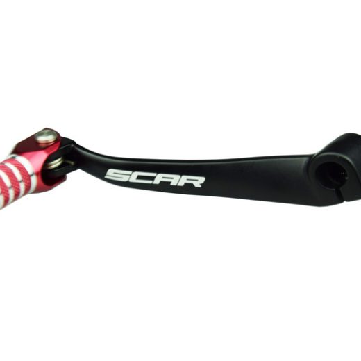 Pedal de cambio SCAR - Negro / Puntera roja