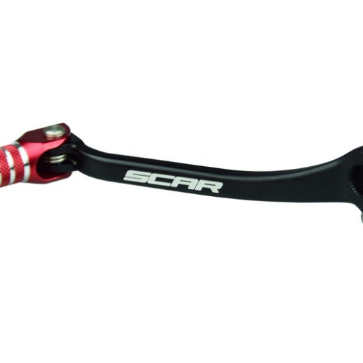 Pedal de cambio SCAR - Negro / Puntera roja