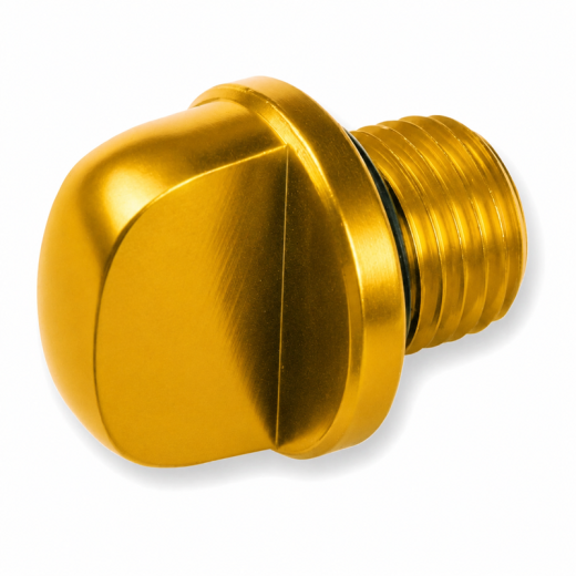 Tapon de llenado de aceite scooter V PARTS aluminio - Oro