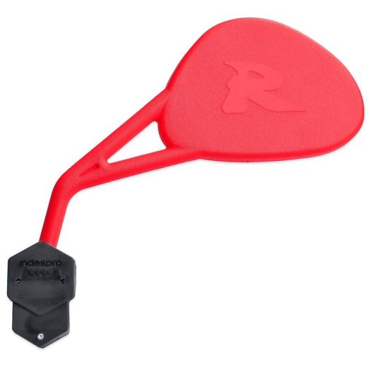 Retrovisor izquierdo universal HIGHSIDER smart Enduro R (homologado) con brida rojo