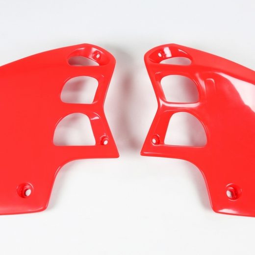 Plásticos laterales de radiador UFO Honda rojo HO02620-070