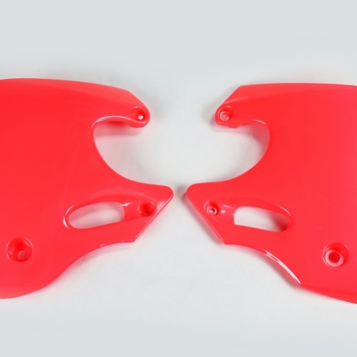 Plásticos laterales de radiador UFO Honda rojo HO02653-061