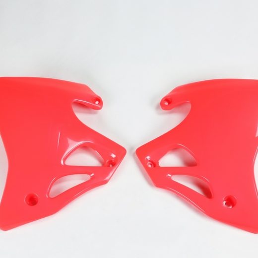 Plásticos laterales de radiador UFO Honda rojo HO02672-067