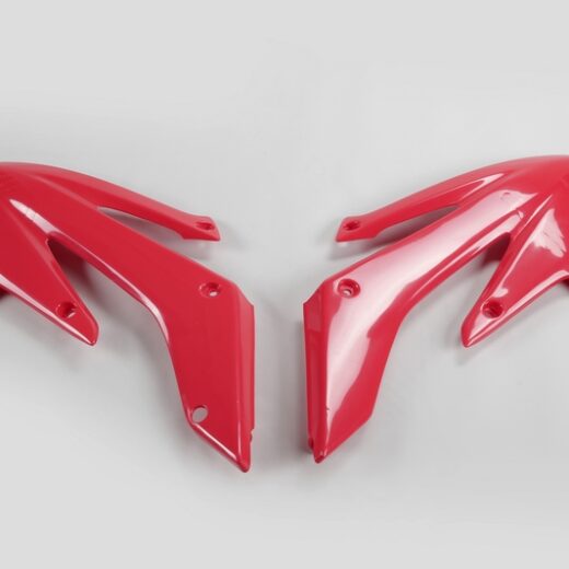 Plásticos laterales de radiador UFO Honda rojo HO03634-070