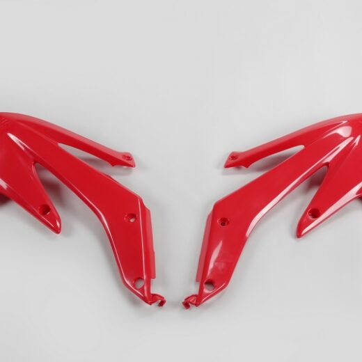 Plásticos laterales de radiador UFO Honda rojo HO03655-070