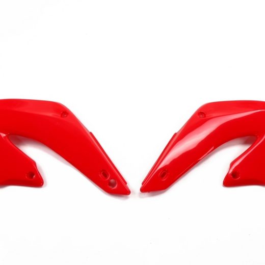 Plásticos laterales de radiador UFO Honda rojo HO03664-070