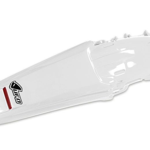Guardabarros trasero con piloto LED UFO Honda blanco