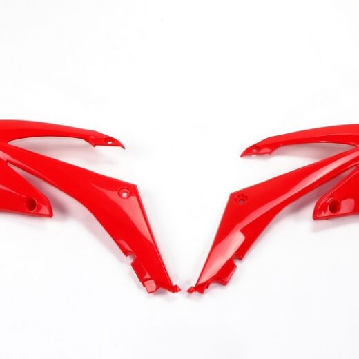 Plásticos laterales de radiador UFO Honda rojo HO04637-070