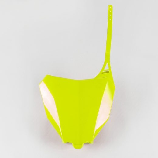 Porta-números delantero UFO - Honda CRF450R/RX - Amarillo neón