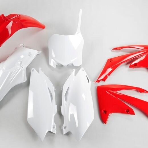 Kit UFO de Plástica Oem Color Rojo Blanco Honda CRF250R 450R