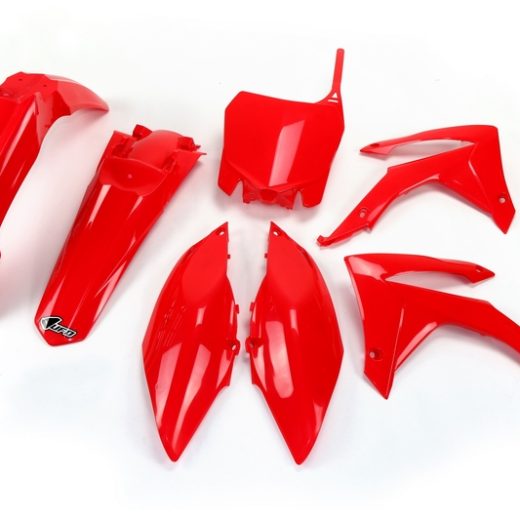 Kit UFO plástica rojo Honda CRF250R CRF450R