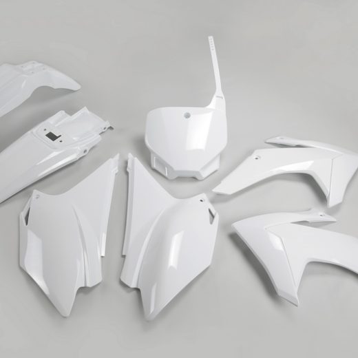 Kit UFO plástica completo Honda color blanco