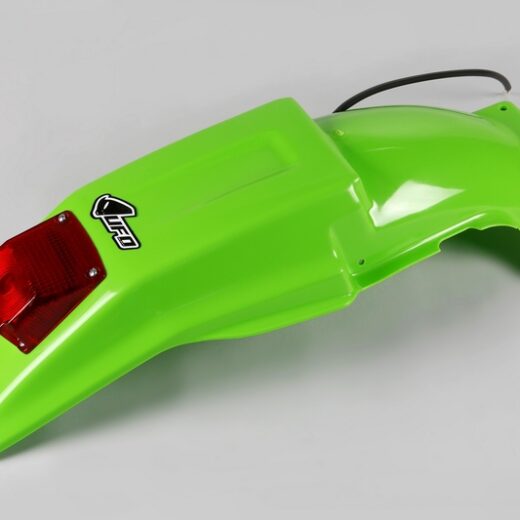 Guardabarros trasero UFO verde Kawasaki KDX 200