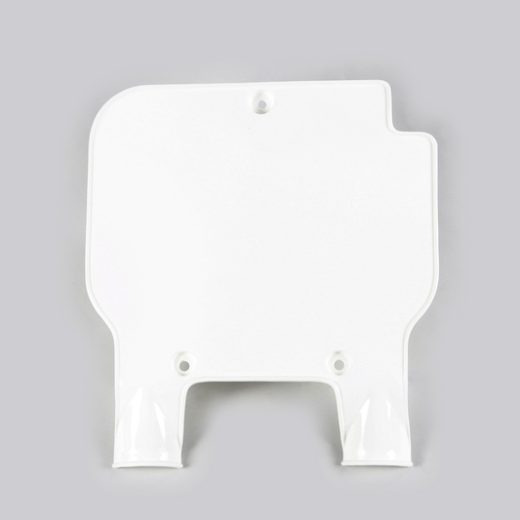 Portanúmeros delantero UFO Kawasaki blanco KA02720-047