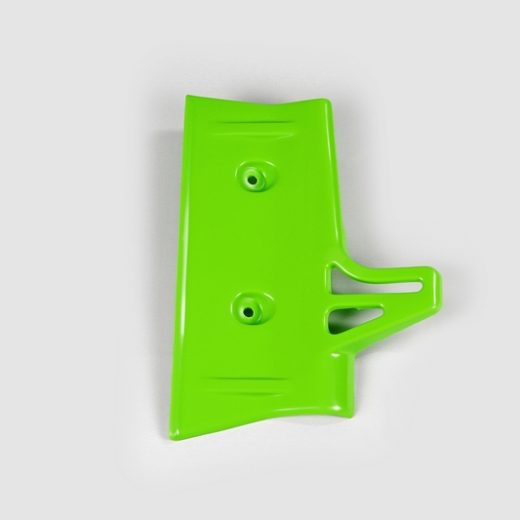 Plásticos laterales de radiador UFO Kawasaki verde KA02743-026